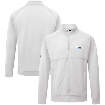 Men's Levelwear White Tampa Bay Rays Form Insignia Full-Zip Jacket