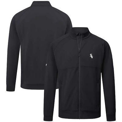 Men's Levelwear Black Chicago White Sox Form Insignia Full-Zip Jacket