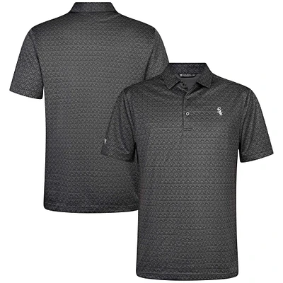 Men's Levelwear Charcoal Chicago White Sox System Insignia Polo