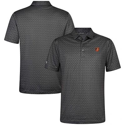 Men's Levelwear Charcoal Baltimore Orioles System Insignia Polo