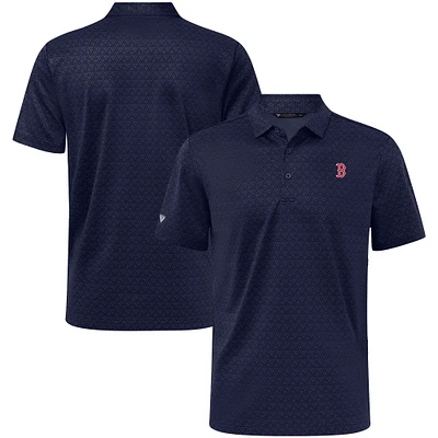 Men's Levelwear Navy Boston Red Sox System Insignia Polo