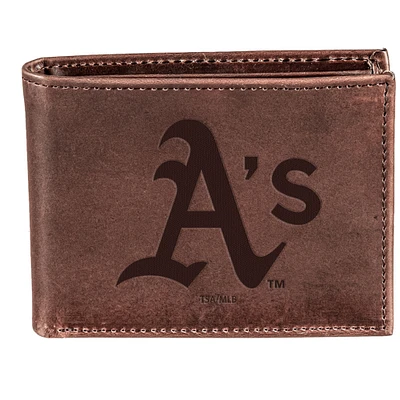 Brown Athletics Bi-Fold Leather Wallet