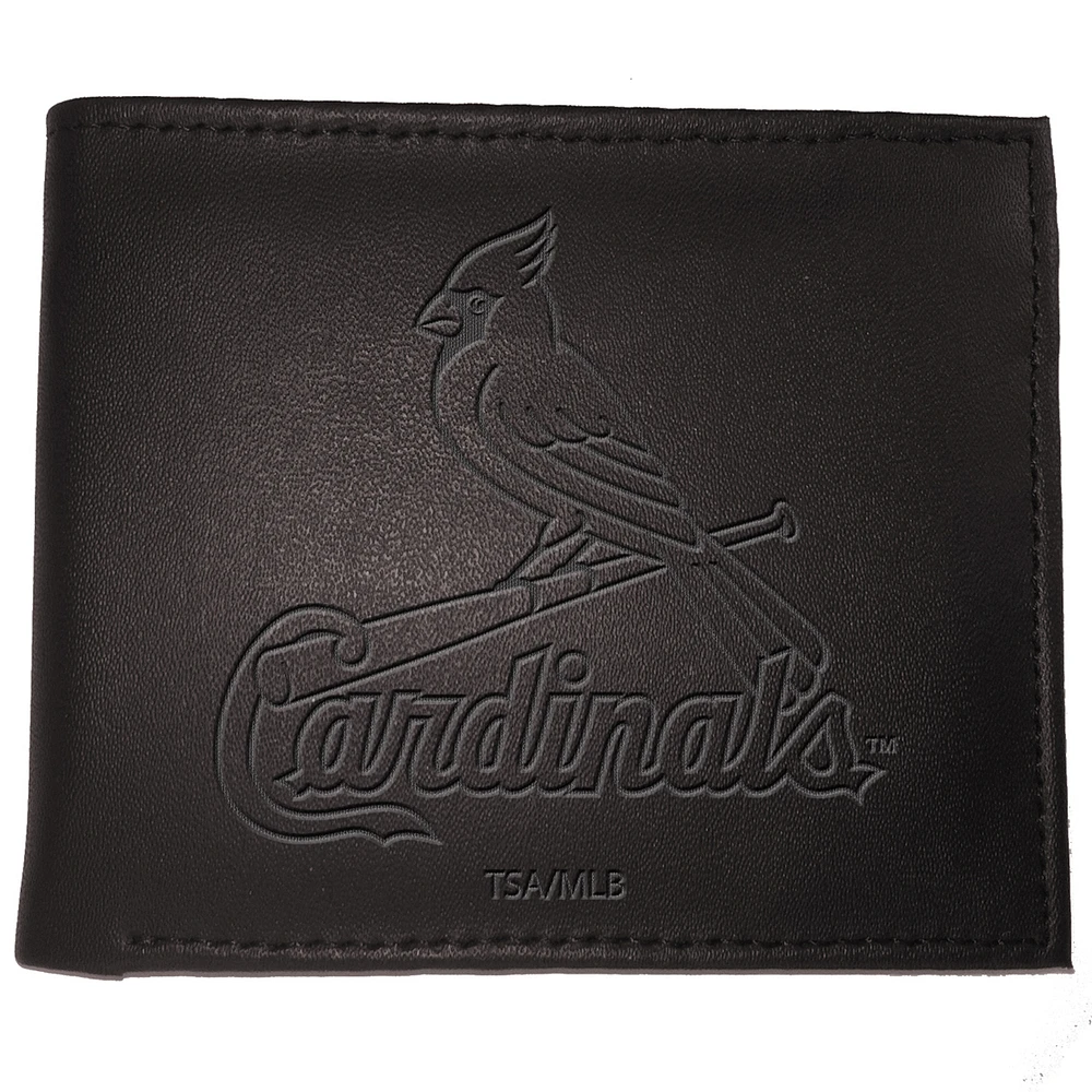 Black St. Louis Cardinals Hybrid Bi-Fold Wallet