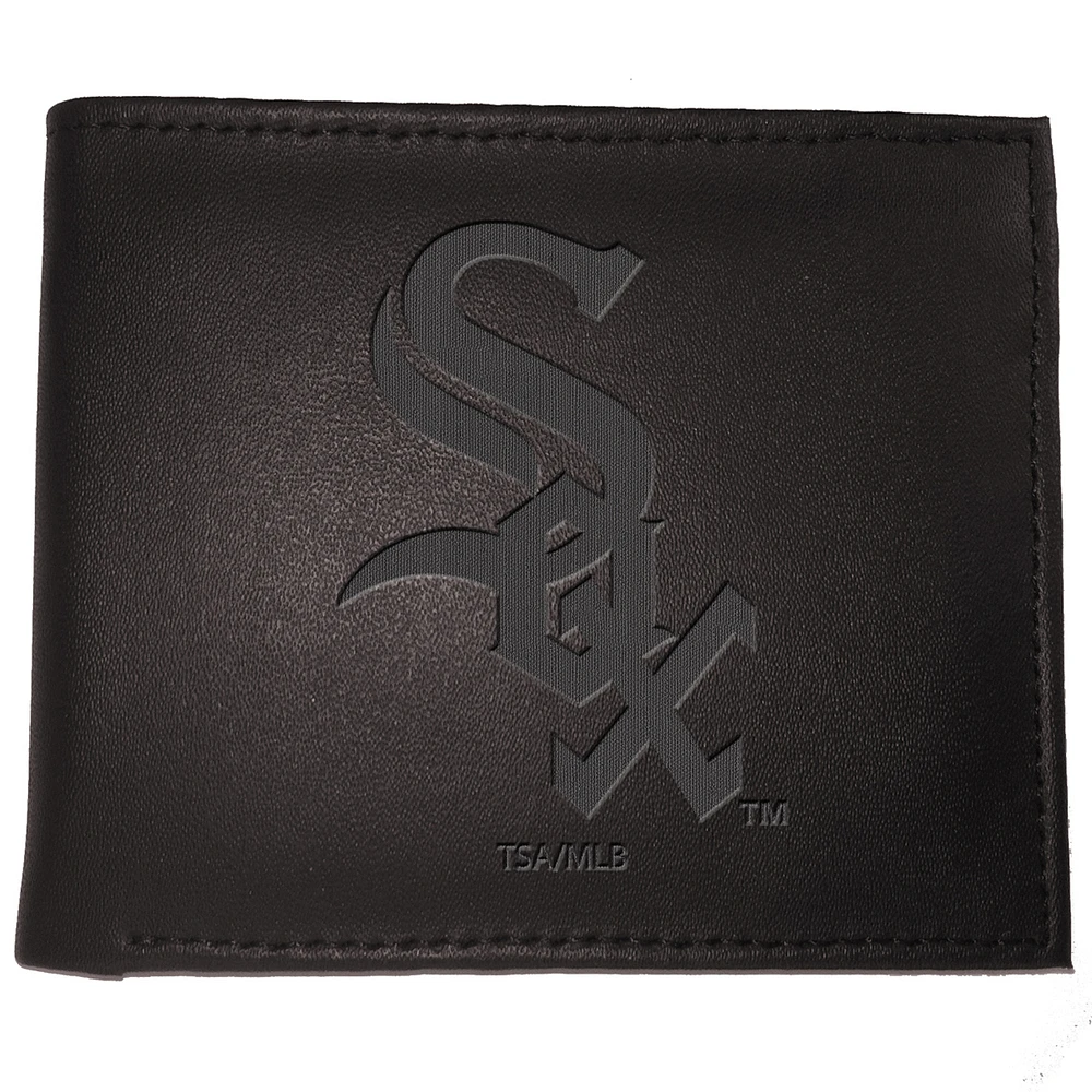 Black Chicago White Sox Hybrid Bi-Fold Wallet