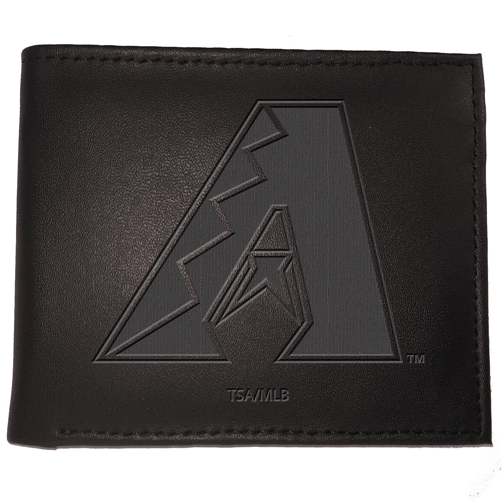 Black Arizona Diamondbacks Hybrid Bi-Fold Wallet