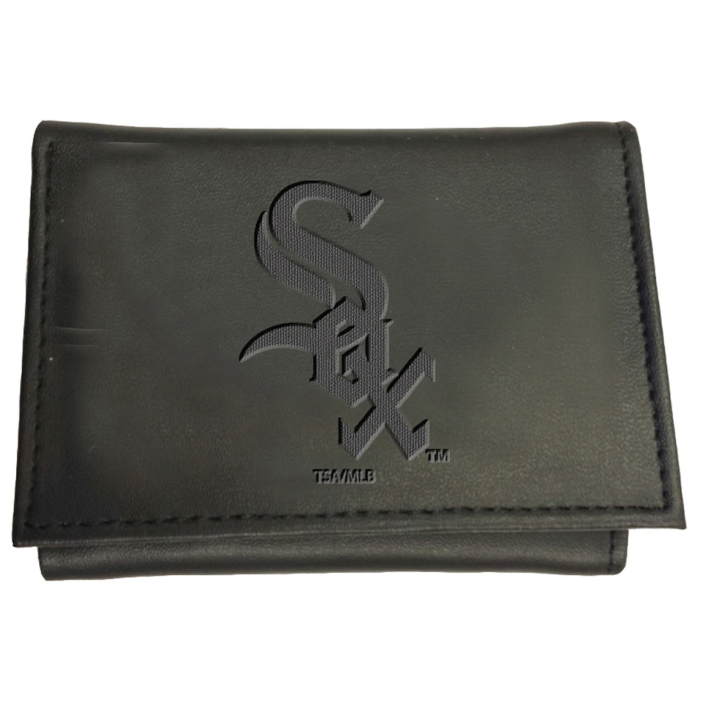 Black Chicago White Sox Hybrid Tri-Fold Wallet