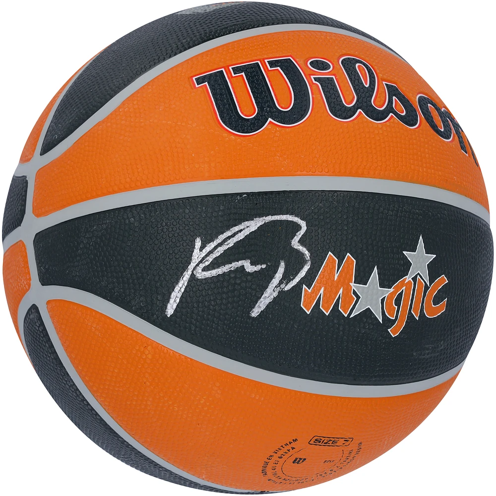 Paolo Banchero Orlando Magic Autographed Wilson City Standard Basketball
