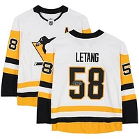 Kris Letang Pittsburgh Penguins Autographed #58 White Fanatics Breakaway Jersey