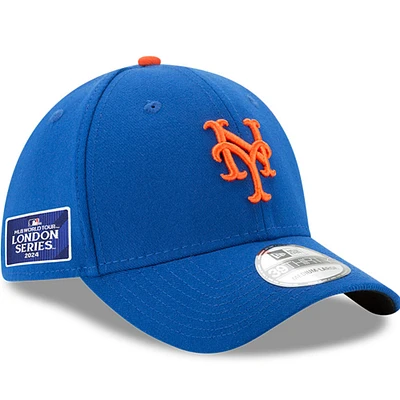 Men's New Era Royal New York Mets 2024 MLB World Tour London Series 39THIRTY Flex Hat
