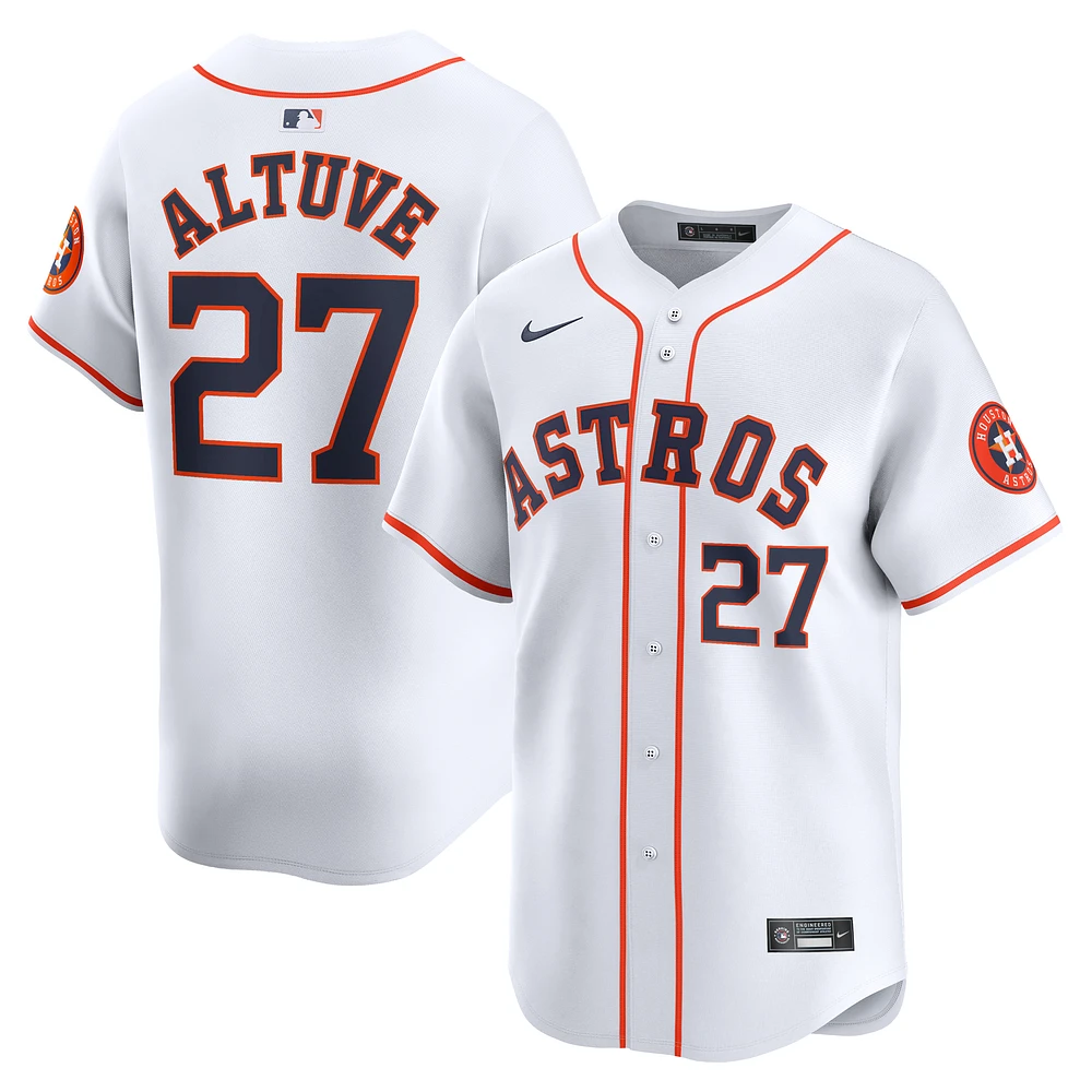 Youth Nike Jose Altuve White Houston Astros Home Limited Player Jersey