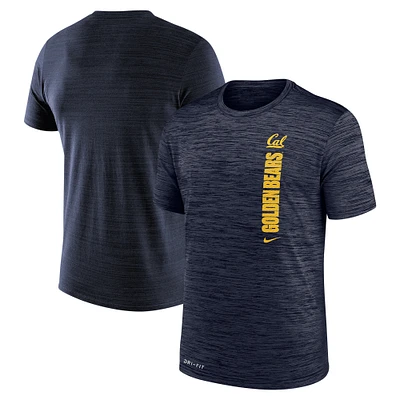 Men's Nike Navy Cal Bears 2024 Sideline Velocity Legend Performance T-Shirt