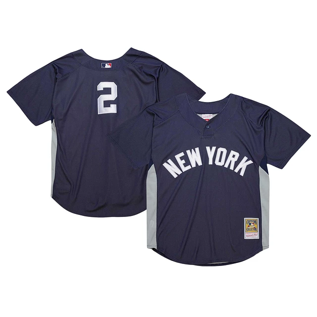 Mlb Jersey Derek Jeter Jersey Mitchell And Ness Mitchell Ness