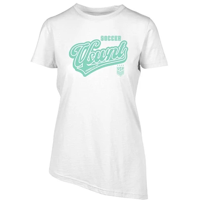 Women's Levelwear White USWNT Birch Sweep T-Shirt