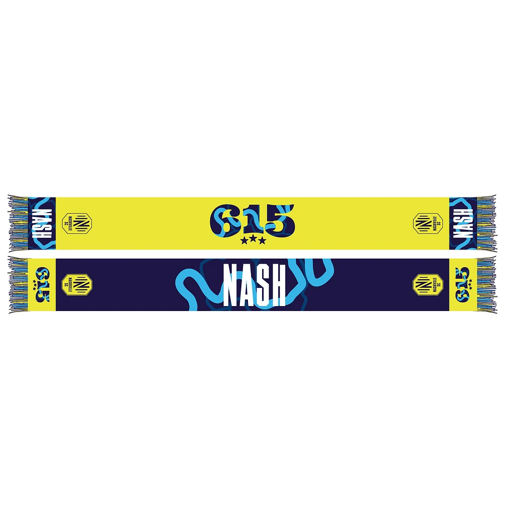 Yellow Nashville SC 2024 Jersey Hook Scarf