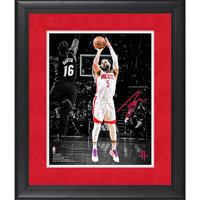 Fred VanVleet Houston Rockets Facsimile Signature 11" x 14" Spotlight Photograph