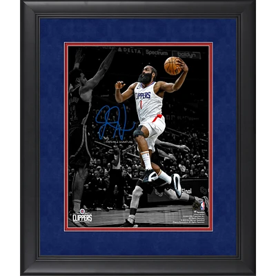 James Harden LA Clippers Facsimile Signature 11" x 14" Spotlight Photograph