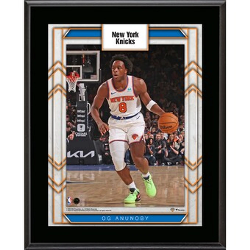 OG Anunoby New York Knicks 10.5" x 13" Sublimated Player Plaque