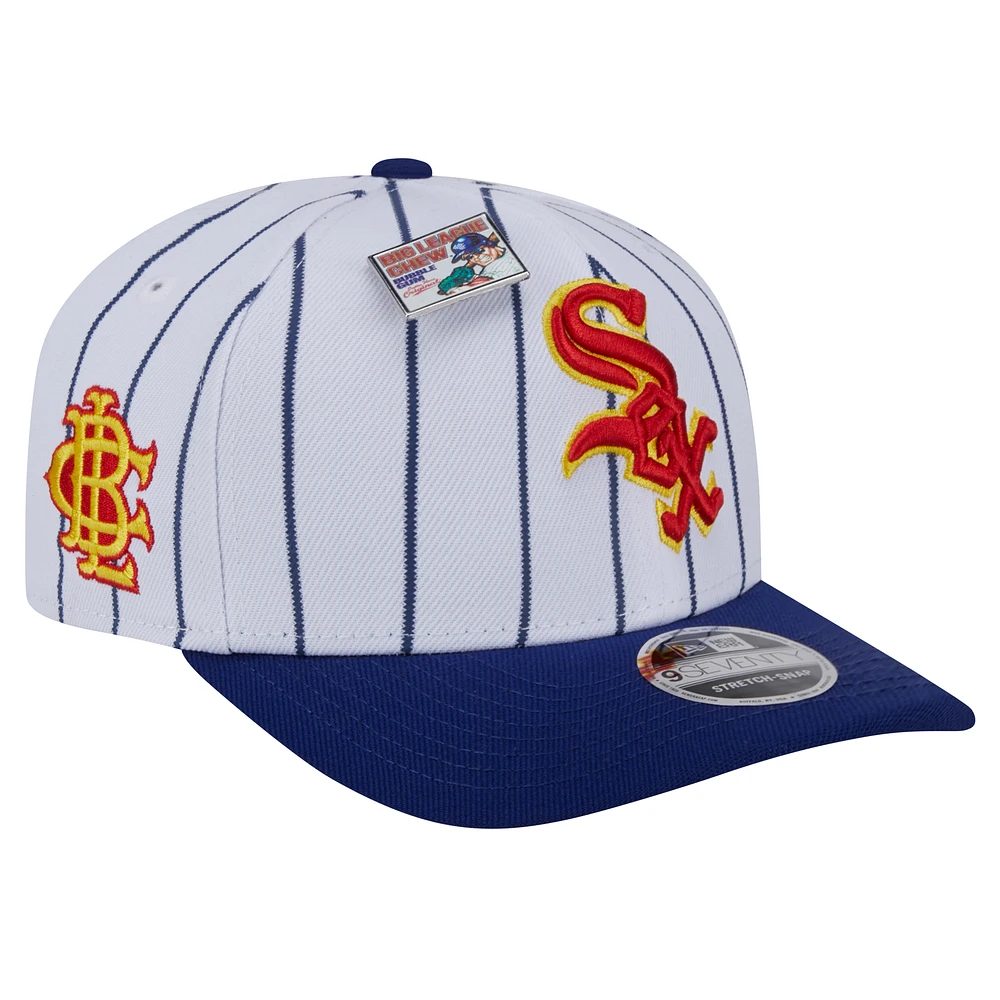 Men's New Era White/Royal Chicago White Sox 2024 Big League Chew Original 9SEVENTY Adjustable Hat