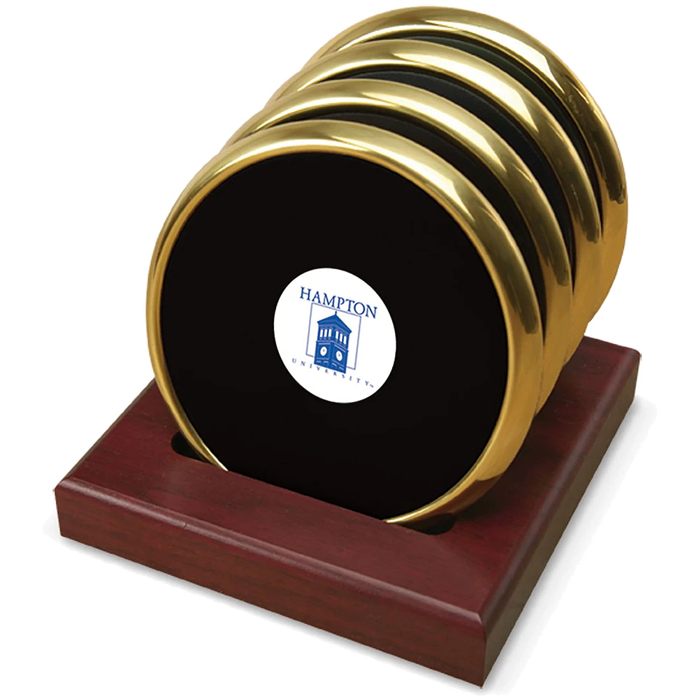 Gold Hampton Pirates 4-Pack Coaster Set