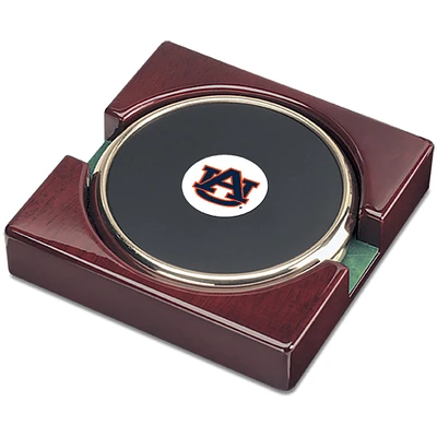Gold Auburn Tigers 2-Piece Coaster Set