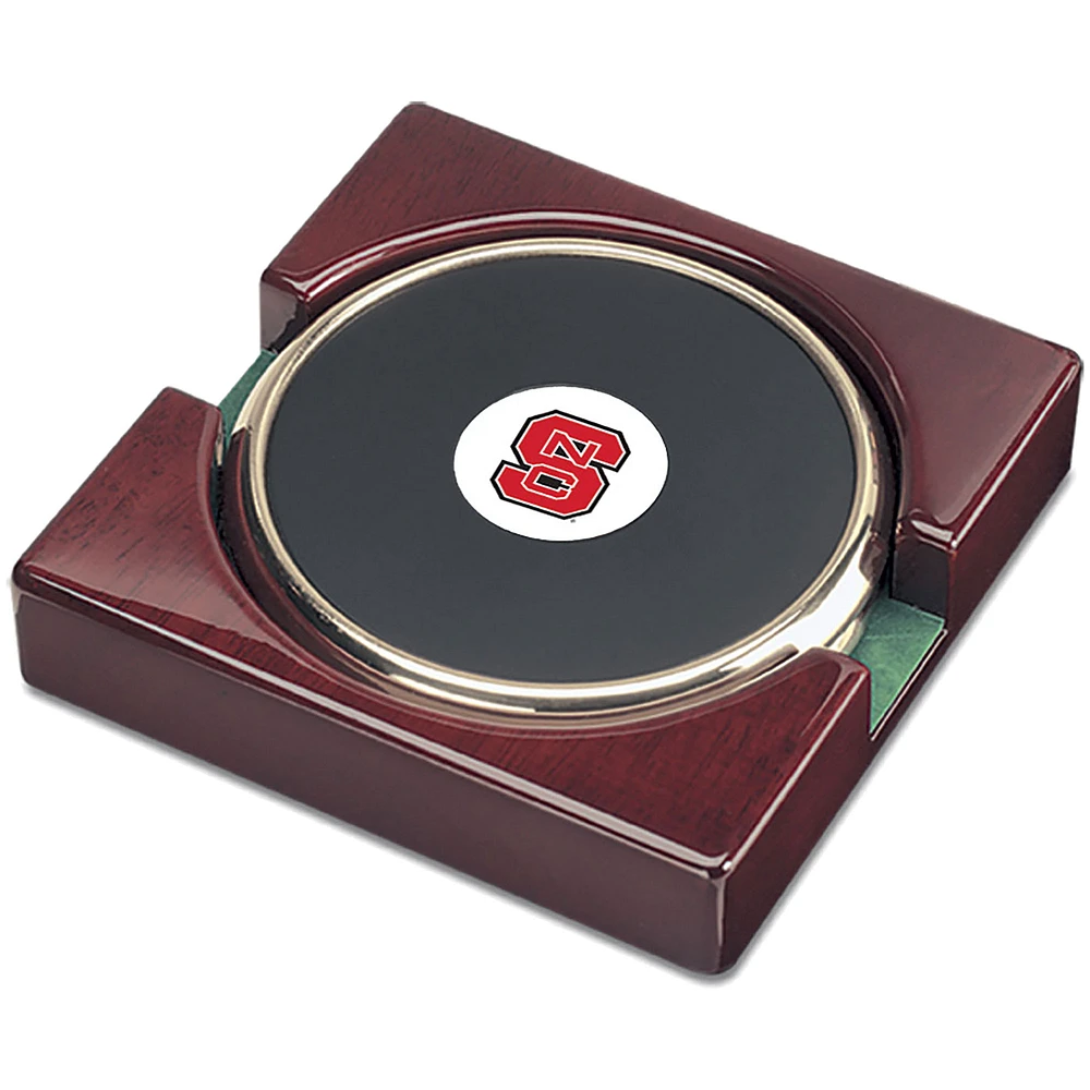 Gold NC State Wolfpack 2-Piece Coaster Set
