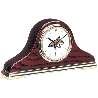 Gold Montana State Bobcats Mantle Clock