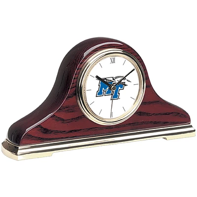 Gold MTSU Blue Raiders Mantle Clock