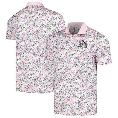 Men's Puma Pink Arnold Palmer Invitational Floral MATTR Polo
