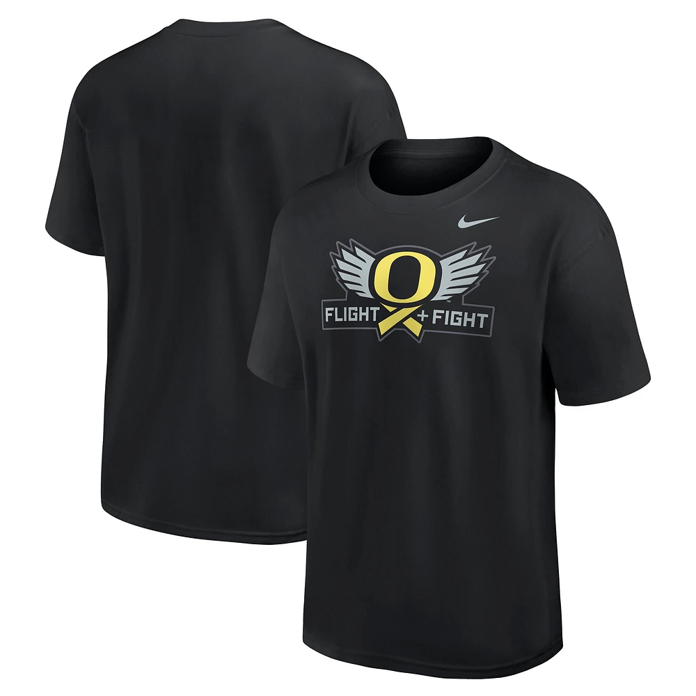 Men's Nike Black Oregon Ducks Max 90 T-Shirt