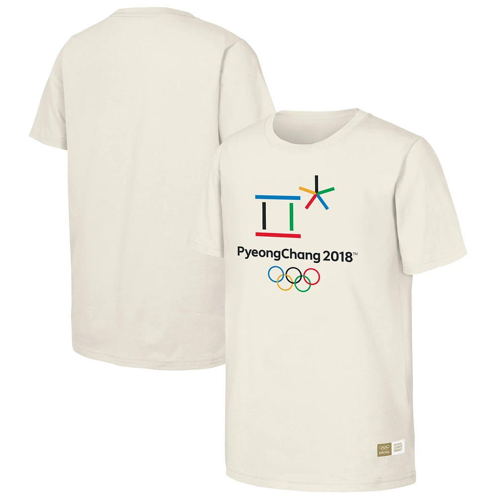 Men's Natural 2018 PyeongChang Games Olympic Heritage T-Shirt