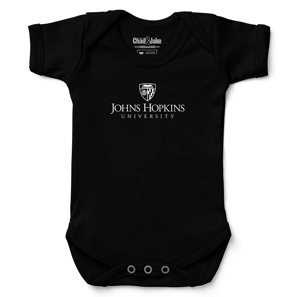 Newborn & Infant Chad Jake Johns Hopkins Blue Jays Logo Bodysuit