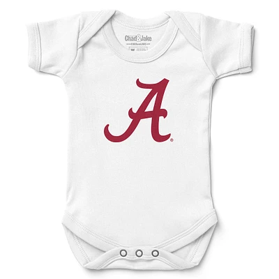 Newborn & Infant Chad Jake White Alabama Crimson Tide Bodysuit