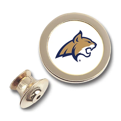 Gold Montana State Bobcats Lapel Pin