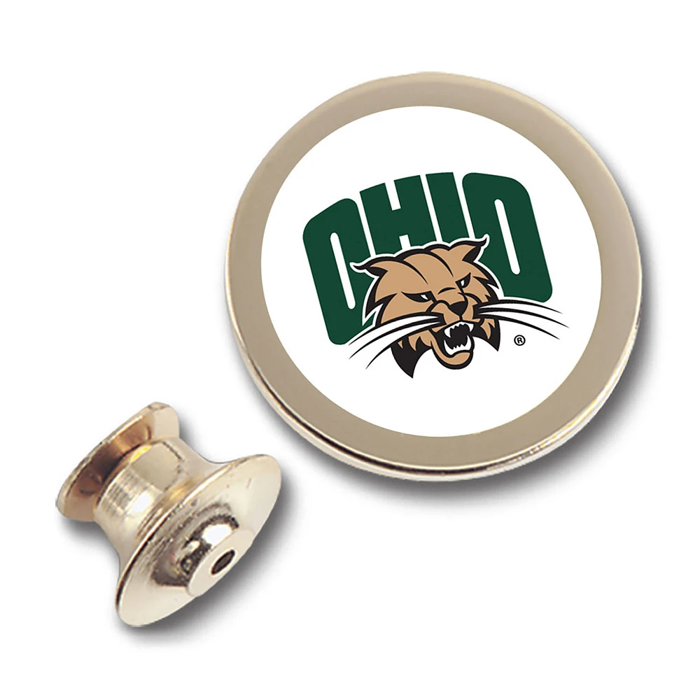 Gold Ohio Bobcats Lapel Pin