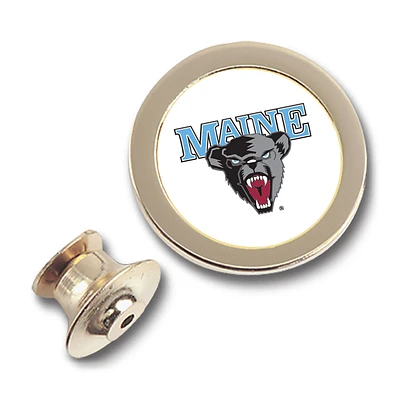 Gold Maine Black Bears Lapel Pin