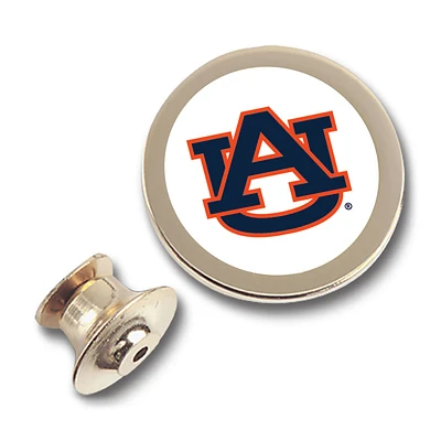 Gold Auburn Tigers Lapel Pin