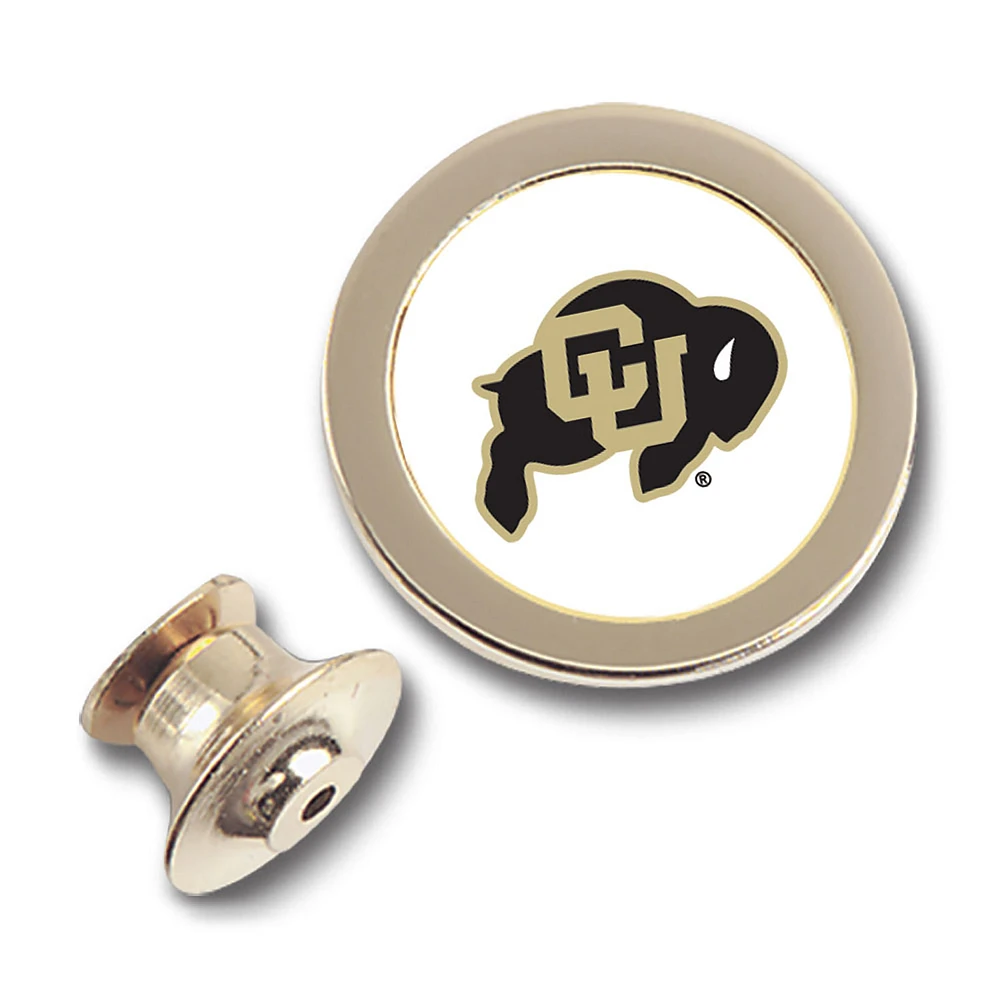 Gold Colorado Buffaloes Lapel Pin