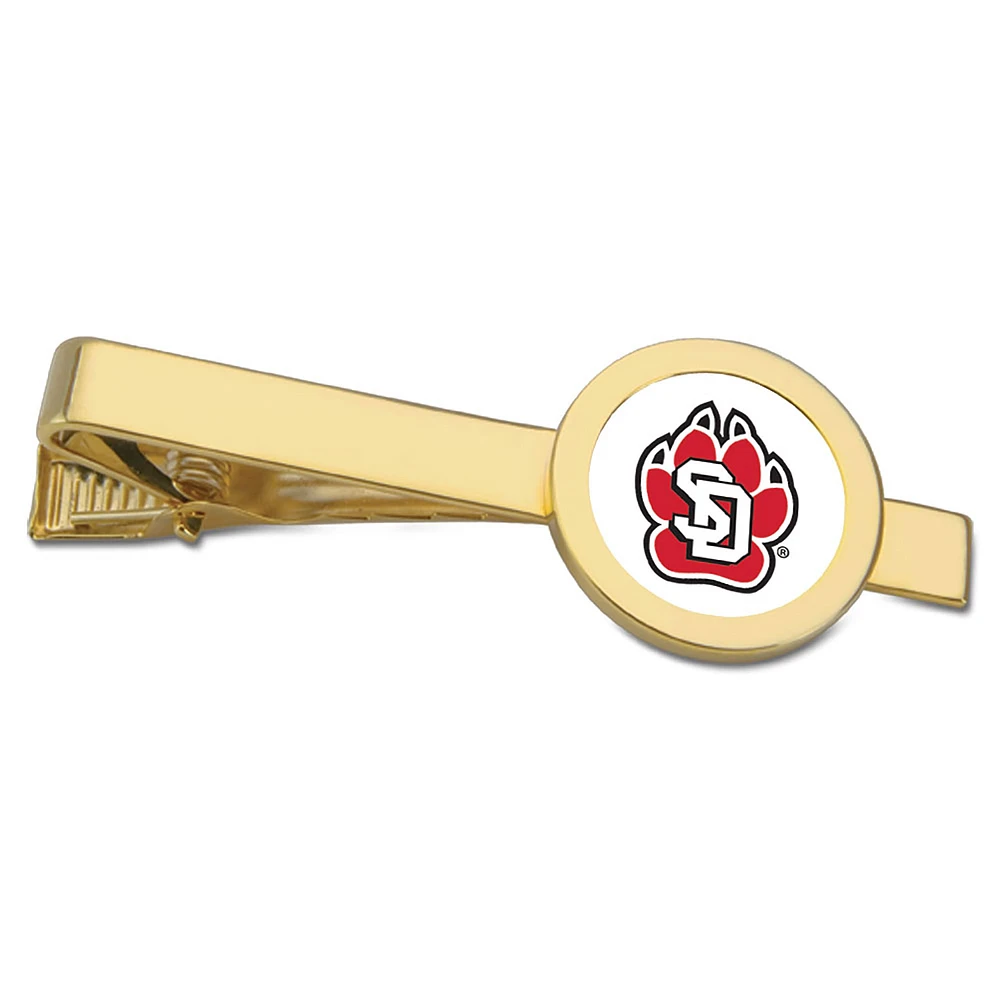 Gold South Dakota Coyotes Tie Bar