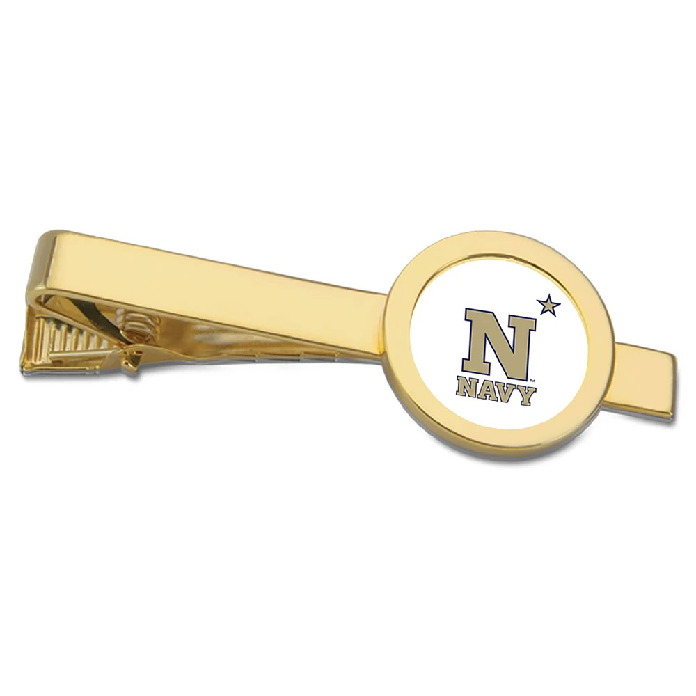 Gold Navy Midshipmen Tie Bar