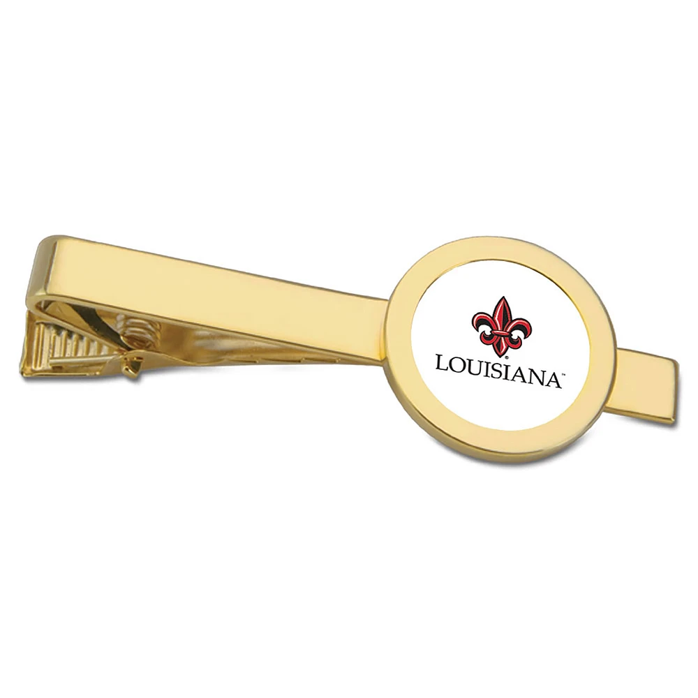 Gold Louisiana Ragin' Cajuns Tie Bar