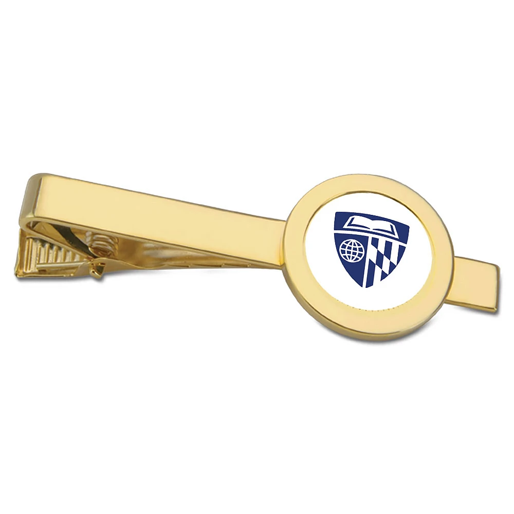 Gold Johns Hopkins Blue Jays Tie Bar