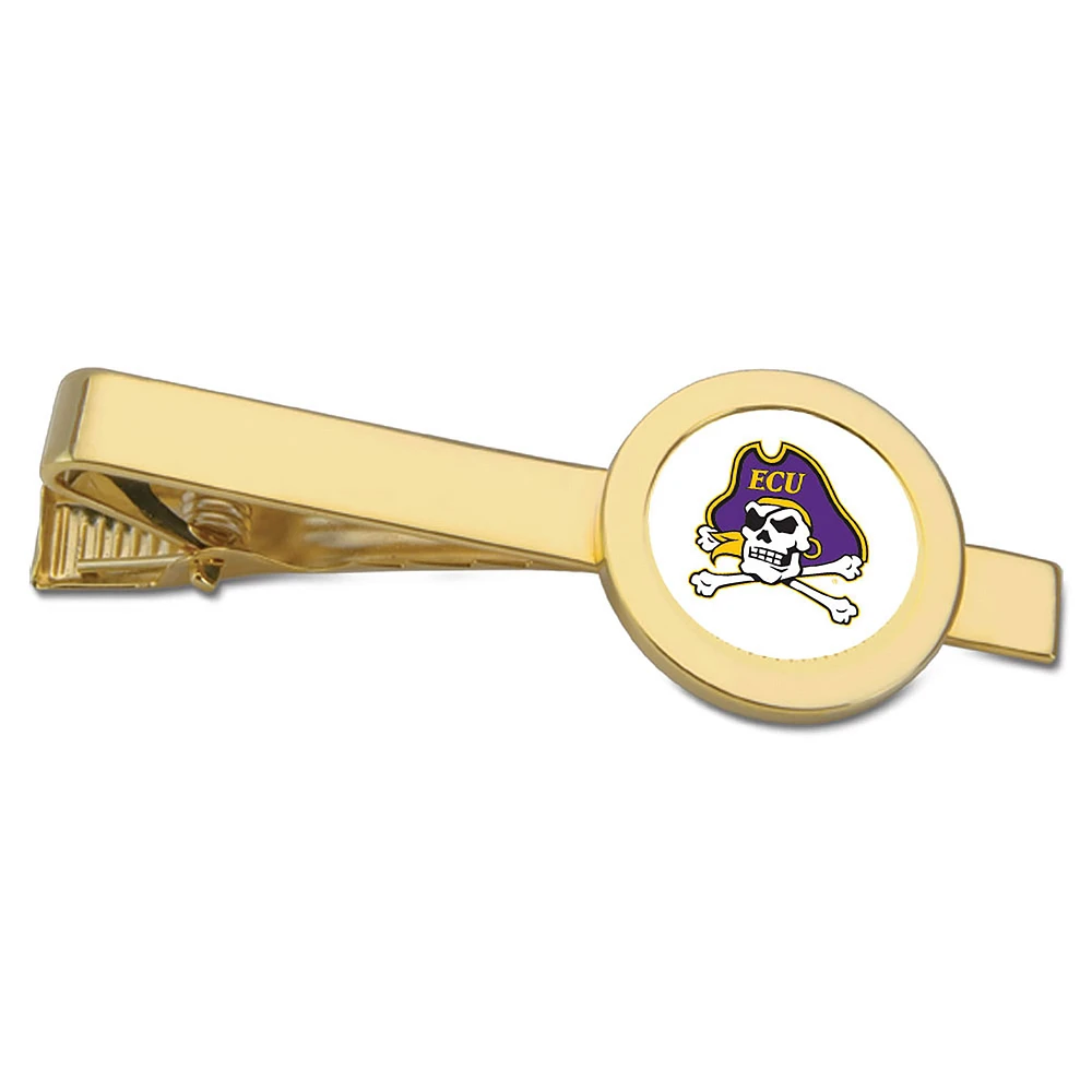Gold ECU Pirates Tie Bar