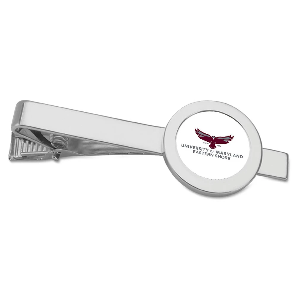 Silver Maryland Eastern Shore Hawks Tie Bar