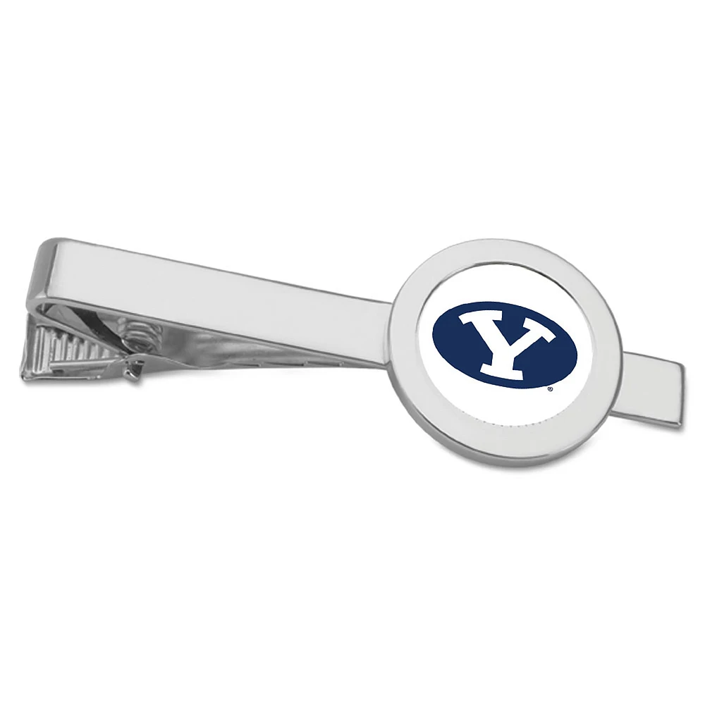 Silver BYU Cougars Tie Bar