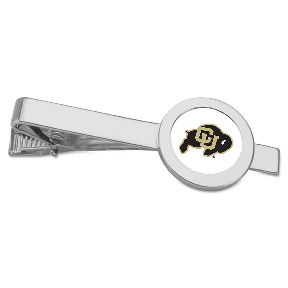 Silver Colorado Buffaloes Tie Bar