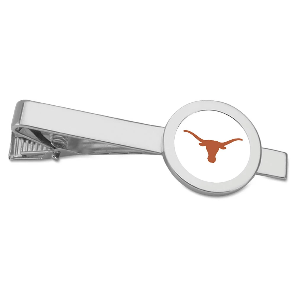 Silver Texas Longhorns Tie Bar