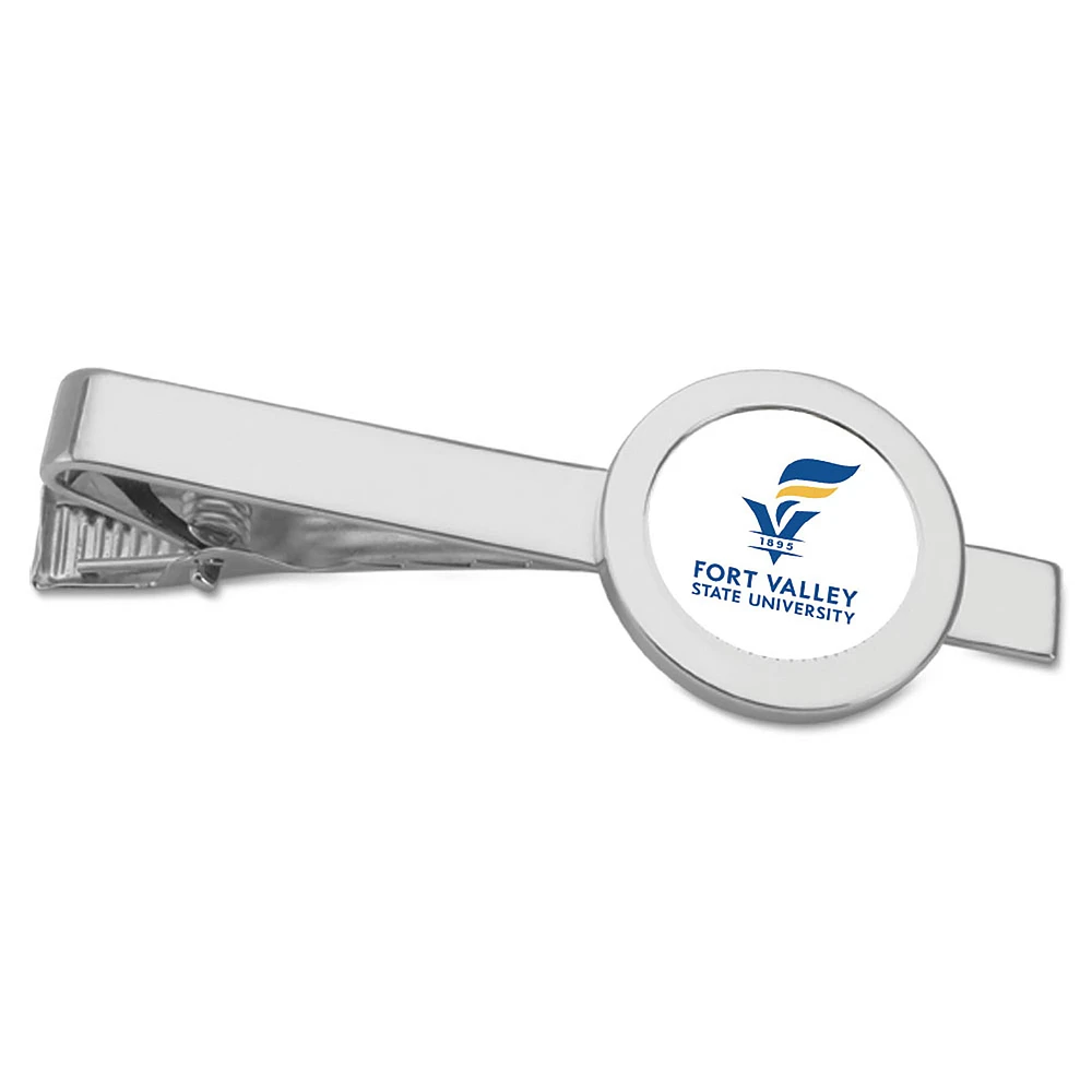 Silver Fort Valley State Wildcats Tie Bar