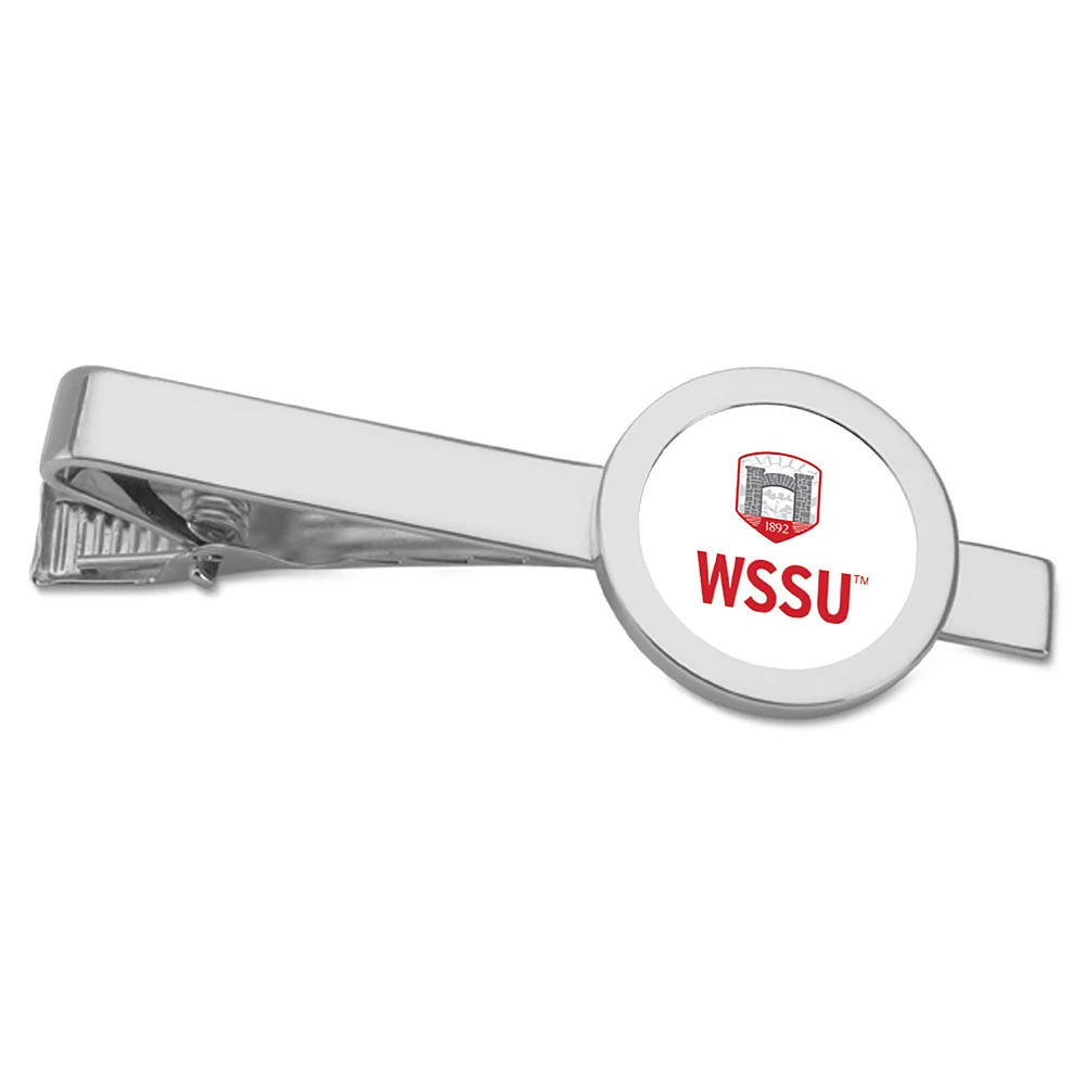 Silver Winston-Salem State Rams Tie Bar