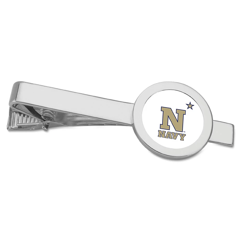 Silver Navy Midshipmen Tie Bar