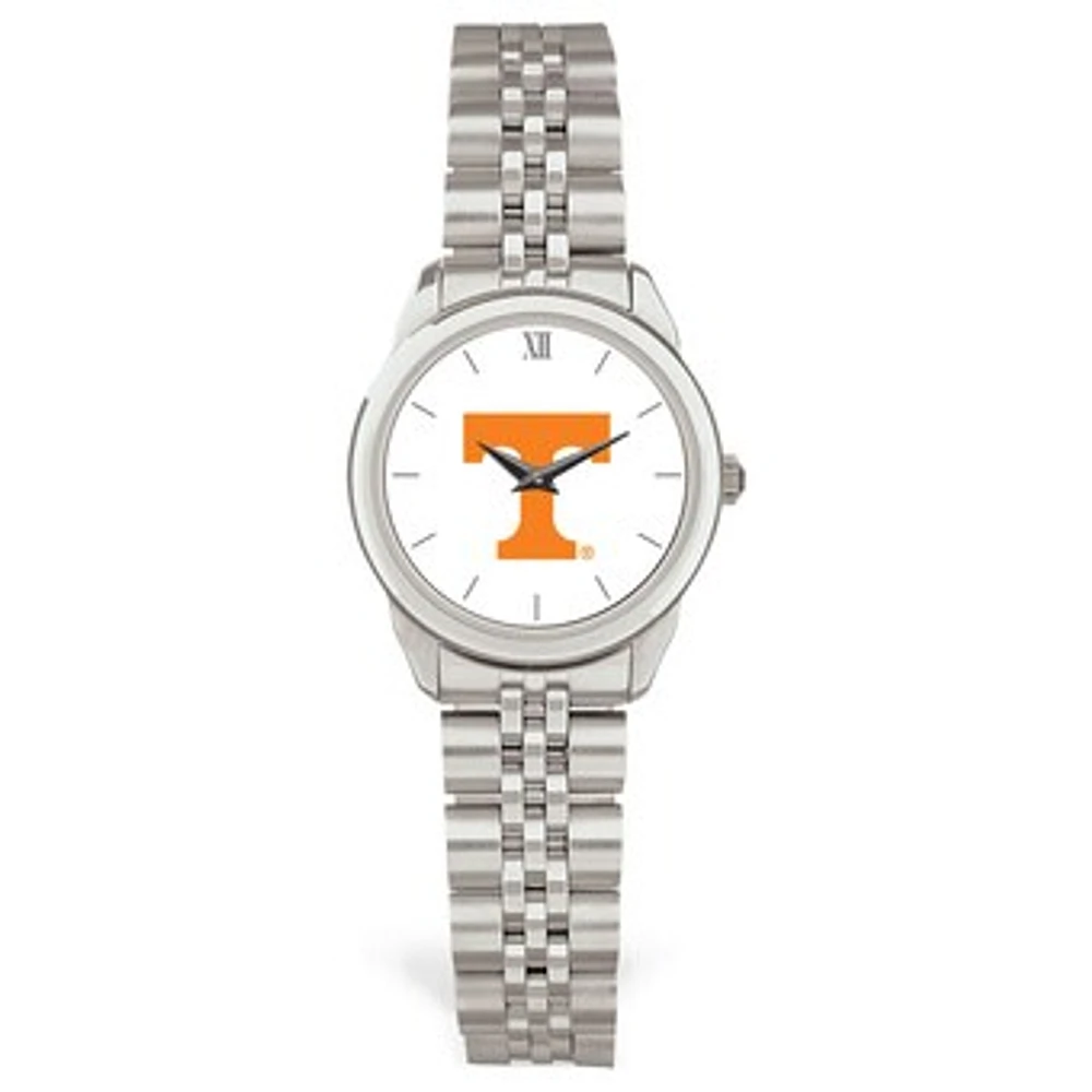 Women's Silver Tennessee Volunteers Rolled Link Watch
